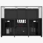 Reef Fish Tank with Solid Plywood Cabinet
