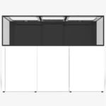 340 Gallon Oceanic Aquarium Fish Tank with Cabinet and Sump